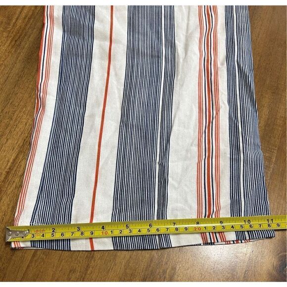 Forever 21 Striped Tie Front Women’s Cropped Wide Leg Romper/Jumpsuit - Picture 12 of 12